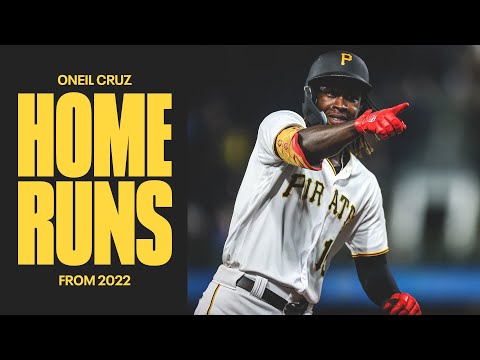 Every Oneil Cruz Home Run from 2022 | Pittsburgh Pirates