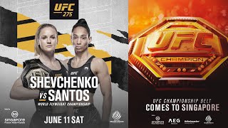 Ufc 275 Valentina Shevchenko Taila Santos Virtual Press Conference