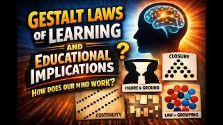 Gestalt Laws of Learning and Educational Implications