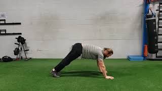 Inchworm to Prone Press Up
