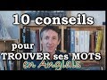 10 conseils pour trouver ses mots en anglais