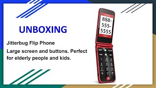 Jitterbug Flip Phone (Perfect for elderly or kids)