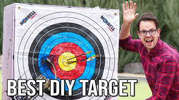 Make the Perfect DIY Archery Target with Just Foam Board and Scraps - So Easy!