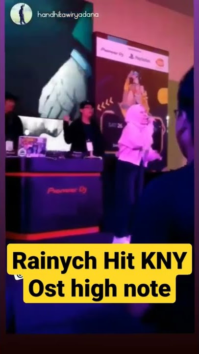 Rainych hit Kimetsi No Yaiba OST 'Gurenge' high note Live #rainych #shorts #youtubeshorts