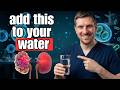 "Add THIS to Your Water – FLUSHES Kidney Toxins 10x FASTER &amp; STOPS Foamy Urine"