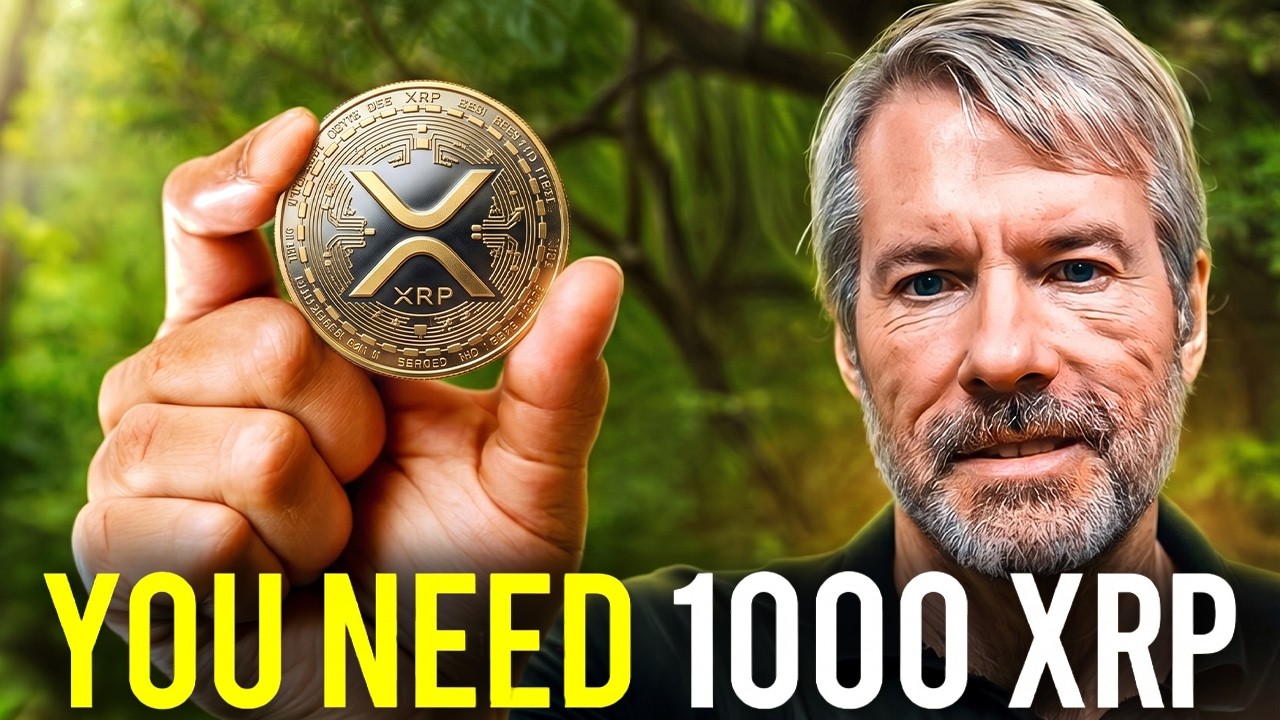 WHY YOU NEED TO OWN JUST 1000 XRP BEFORE JULY 15!? - MICHAEL SAYLOR
