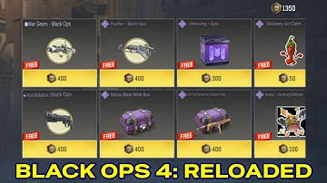 *FREE* GET ANNIHILATOR, PURIFIER & WAR MACHINE SKINS + 15 SECRET CACHES | Black Ops 4 – Reloaded