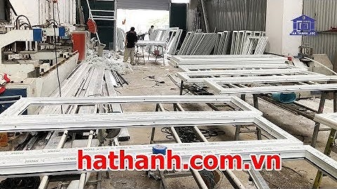 Kho xưởng cửa nhôm kính sản xuất và lắp ráp uy tín chuyên nghiệp giá rẻ