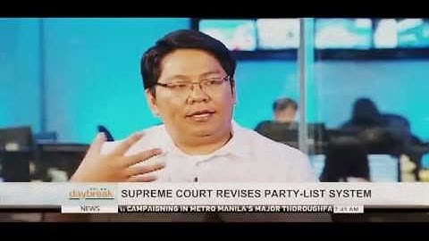 SOLAR DAYBREAK: Atty. Vincent Yambao on SC decisions vs. COMELEC