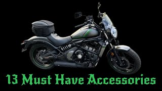 13 Must Have Accessories for the Kawasaki Vulcan S 650