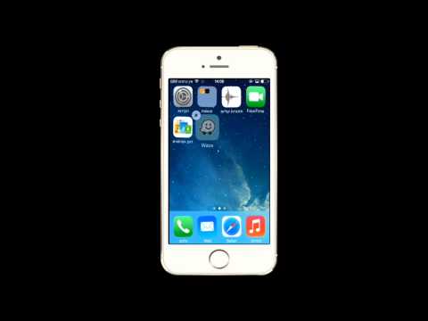 הסרת אפליקציה iPhone 5S