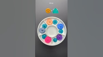 Guess The Mixed Color Of Squid Games Characters #games #colormixing #squidgamchallenge