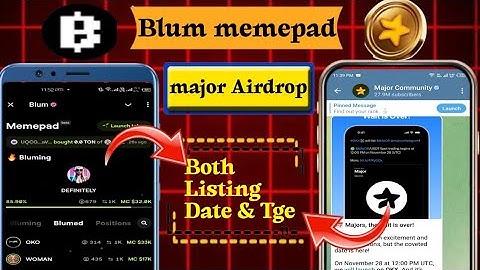 blum memepad benefits full details 😱 blum memepad create token step by step| Major listing date 😱