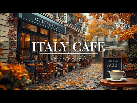Атмосфера итальянского кафе ☕ Босса-нова на открытом воздухе и фортепианный джаз для работы и учебы
