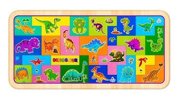 Can You Guess the Dinosaur? | Learn Dinosaur Names with Fun Puzzle for Kids | Kids Dinosaur Quiz 🦖🦕🧩