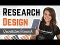Quantitative research design everything you need to know with examples