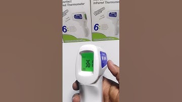 how to factory reset infrared thermometer || non contact infrared temperature measuring machine