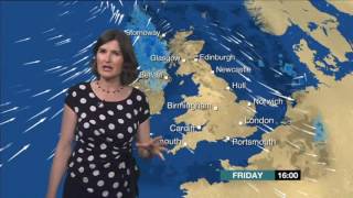 Helen Willetts Early BBC Weather 2017 07 14