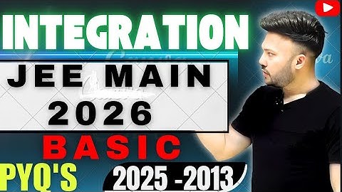 JEE MMAIN  2026 ( L 1 ) Integration ( BASIC )  JEE MAIN PYQ 2025 -   #jee2026 Class 12 #maths #jee