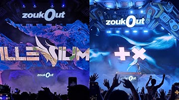 Martin Garrix & Illenium dj set full highlights | ZoukOut 2023 Day 2