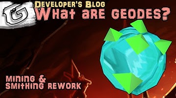 What are Geodes?: Mining & Smithing rework - Dev blog