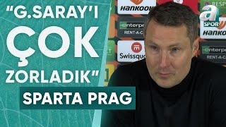 Galatasaray 3-2 Sparta Prag Brian Priske Maç Sonu Basın Toplantısı / A Spor / 16.02.2024