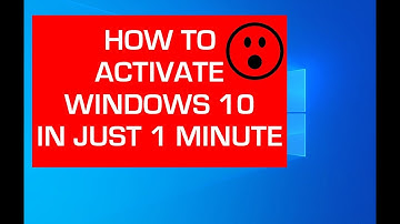 Windows 10 Activation 2020 In just 1 Minute
