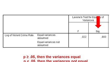 Independent Sample t-tests in SPSS and PSPP