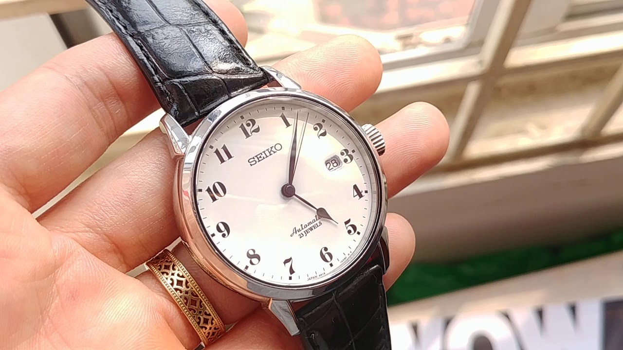 Seiko SARX027 - enamel dial - YouTube