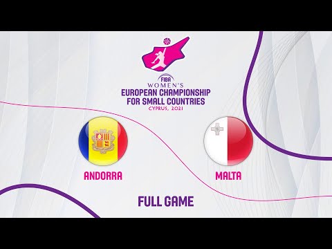 Andorra v Malta | Full Game - FIBA Women's European Championship for Small Countries 2021