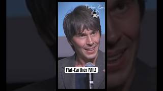 Brian Cox DESTROYS another Flat‑Earth Claim  #briancox #science
