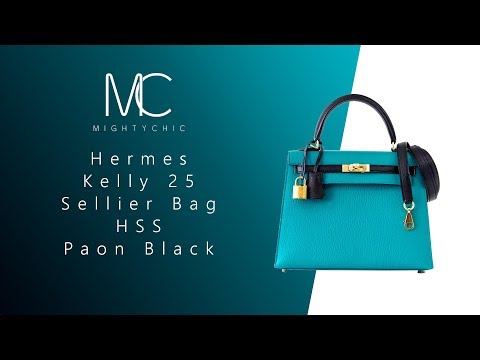 Hermes Kelly Depeches 25 Pouch Blue Indigo Galop D'Hermes Vache Pallad –  Mightychic
