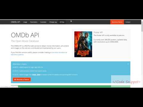 10. React Native Tutorial : Api Call (Movie Api / omdbapi )