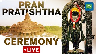 Ayodhya LIVE: Ram Mandir Inauguration | Pran Pratishtha Ceremony Of Temple and Ram Lalla Deity