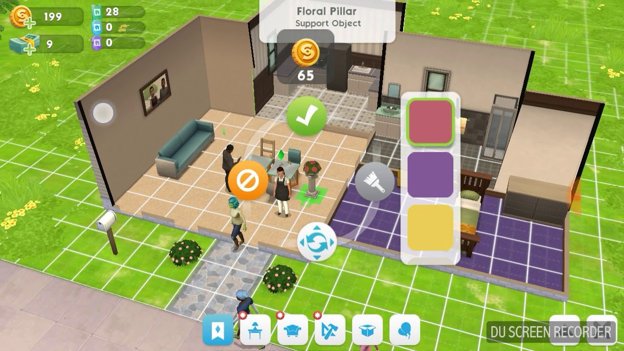 The Sims Mobile wedding preparation part1