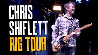 Chris Shiflett Rig Tour [Solo Shows, Ampless Rig, G3 Board &amp; Some Foo Fighter Chat]