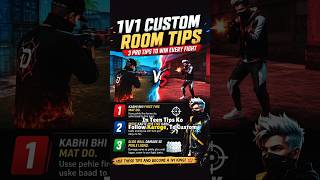 Free Fire 1v1 Custom Room Kaise Jeete? | 3 Pro Tips 🔥 #1V1 #freefire
