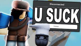 I got BANNED in Arsenal for losing.. | ROBLOX