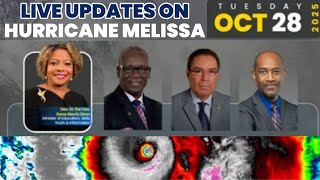 JISTV | Live Updates On Hurricane Melissa | Press Briefing | October 28, 2025
