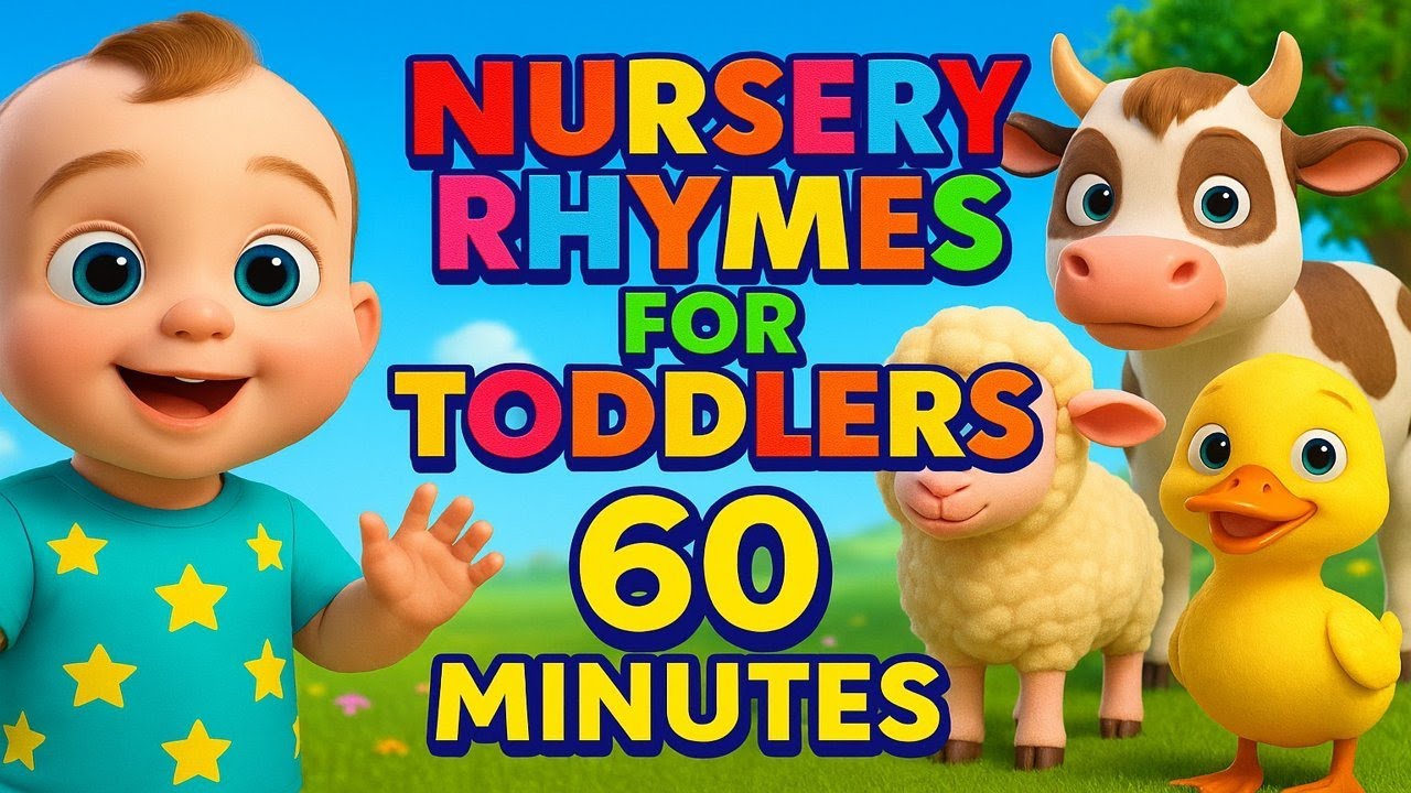60 Minutes of Fun Nursery Rhymes for Toddlers 🎶 Sing Along Baby Songs ...