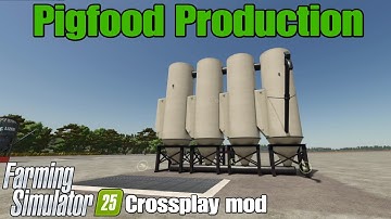 Pigfood Production / FS25 crossplay mod