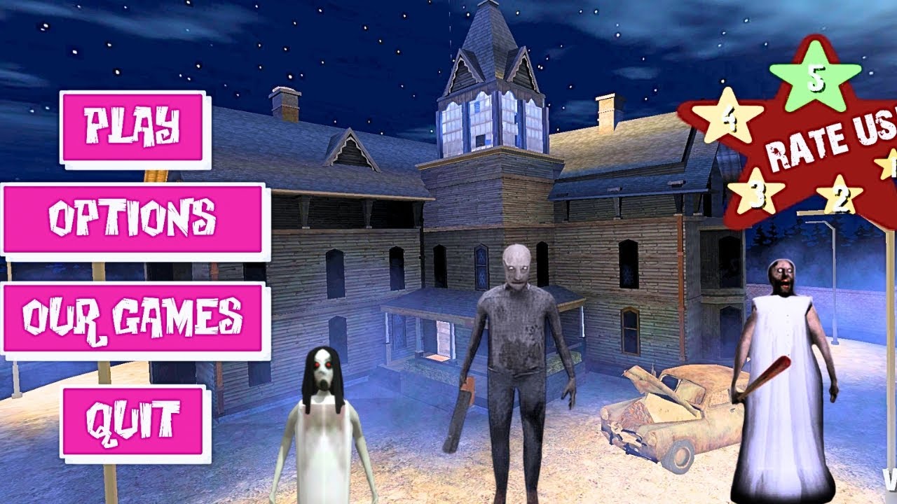 Granny New Gameplay | Grandpa Horror House Game - YouTube