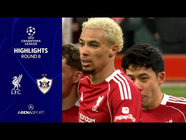 Liverpool - Qarabag 6:0 | UEFA CHAMPIONS LEAGUE (8. kolo) | 28. januar 2026.