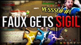 Faux Corp OSRS, He Gets One Of The Rarest Drop Rates Ingame, 200IQ PvP Move