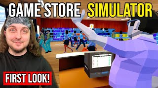 Building Our Own GAME STORE! (Game Store Simulator)