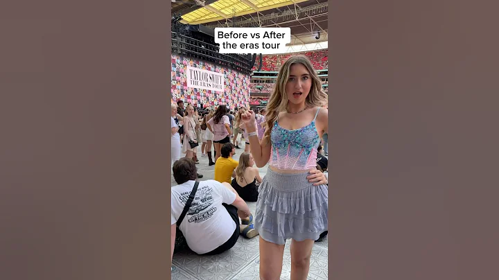 Before vs after the eras tour 🥲 #taylorswift #theerastour