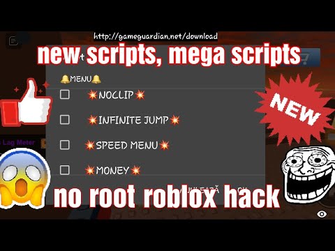 Roblox Hack Game Guardian No Root New Mega Script And More Youtube - how to hack roblox with game guardian