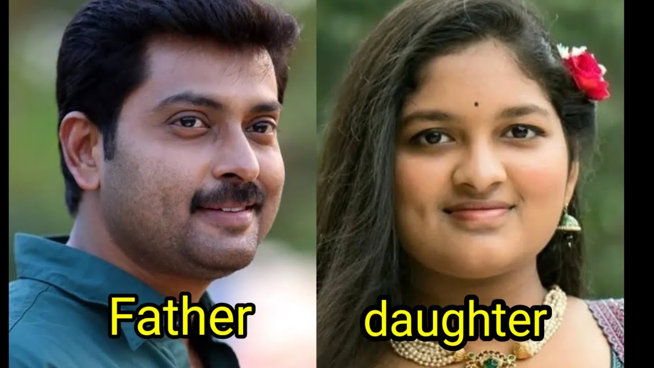 Malayalam movie actors with their beautiful daughters 