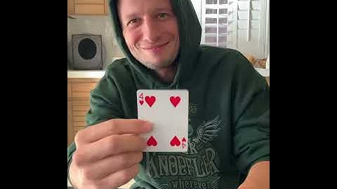 Mat Franco at home! Card magic