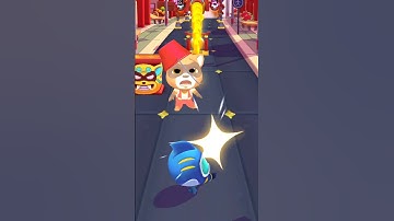 TALKING TOM HERO DASH GAMEPLAY PART 34#walkthrough #androidgames #shorts #shortvideo #foryou